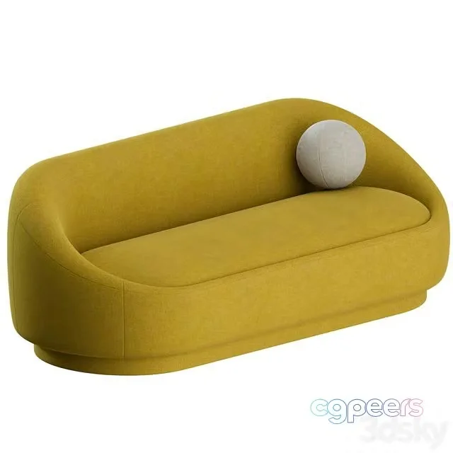 3ds Max Free – Berlin Sofa by Pierre Frey