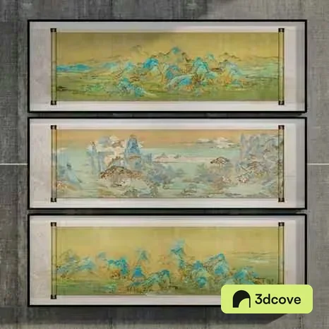 Three Framed Paintings