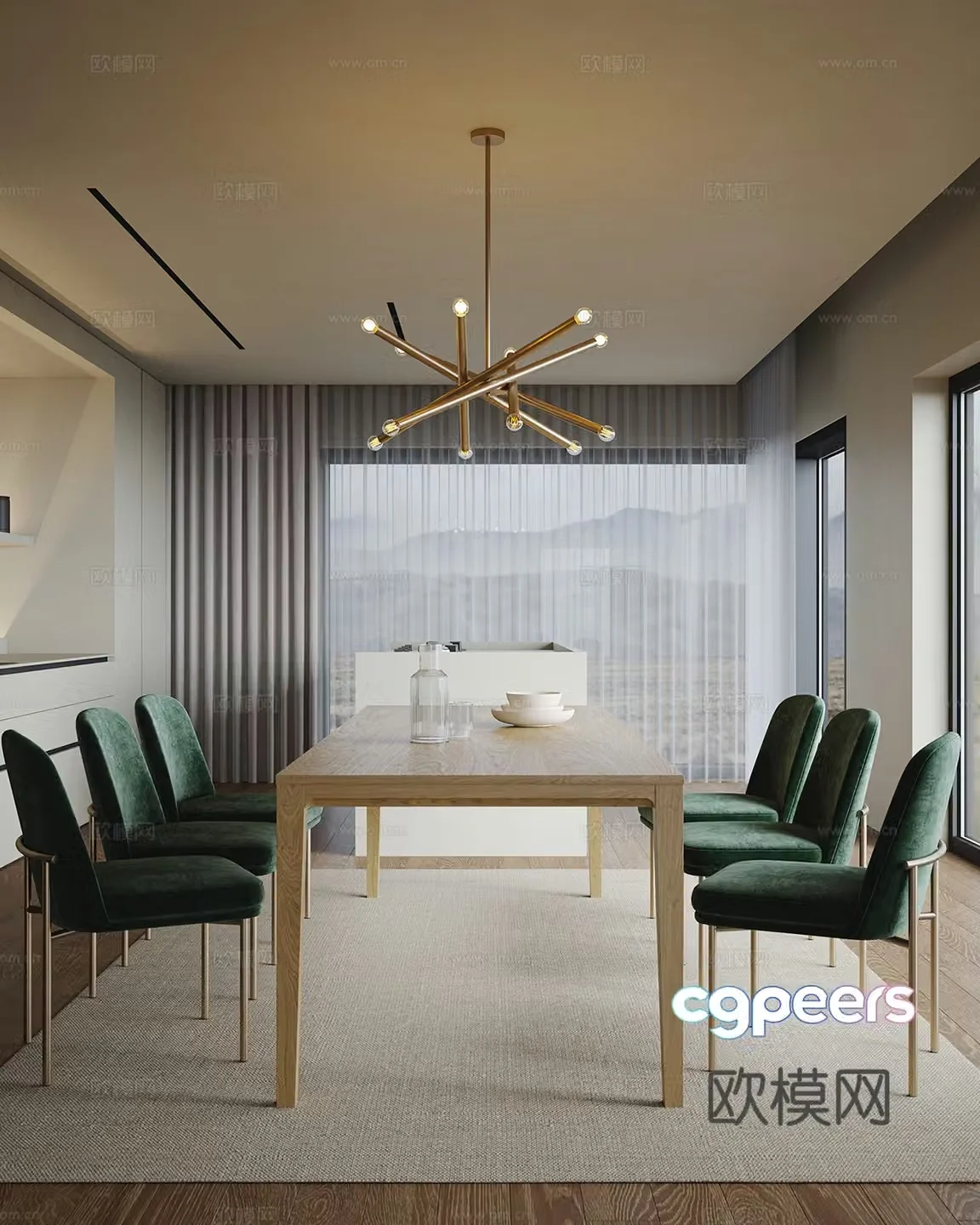 Restaurant 3d model