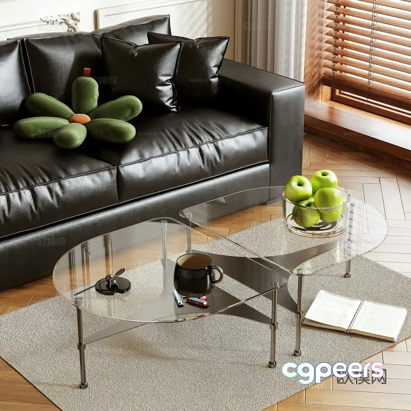 3D model of coffee table