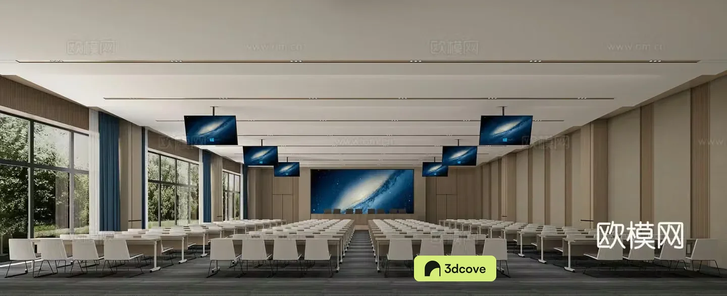Modern Billboard Conference Room