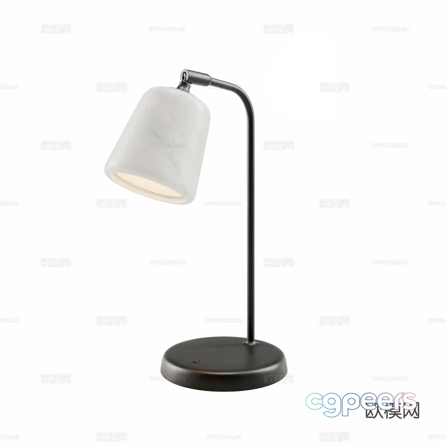 NEW WORK marble table lamp 3d model