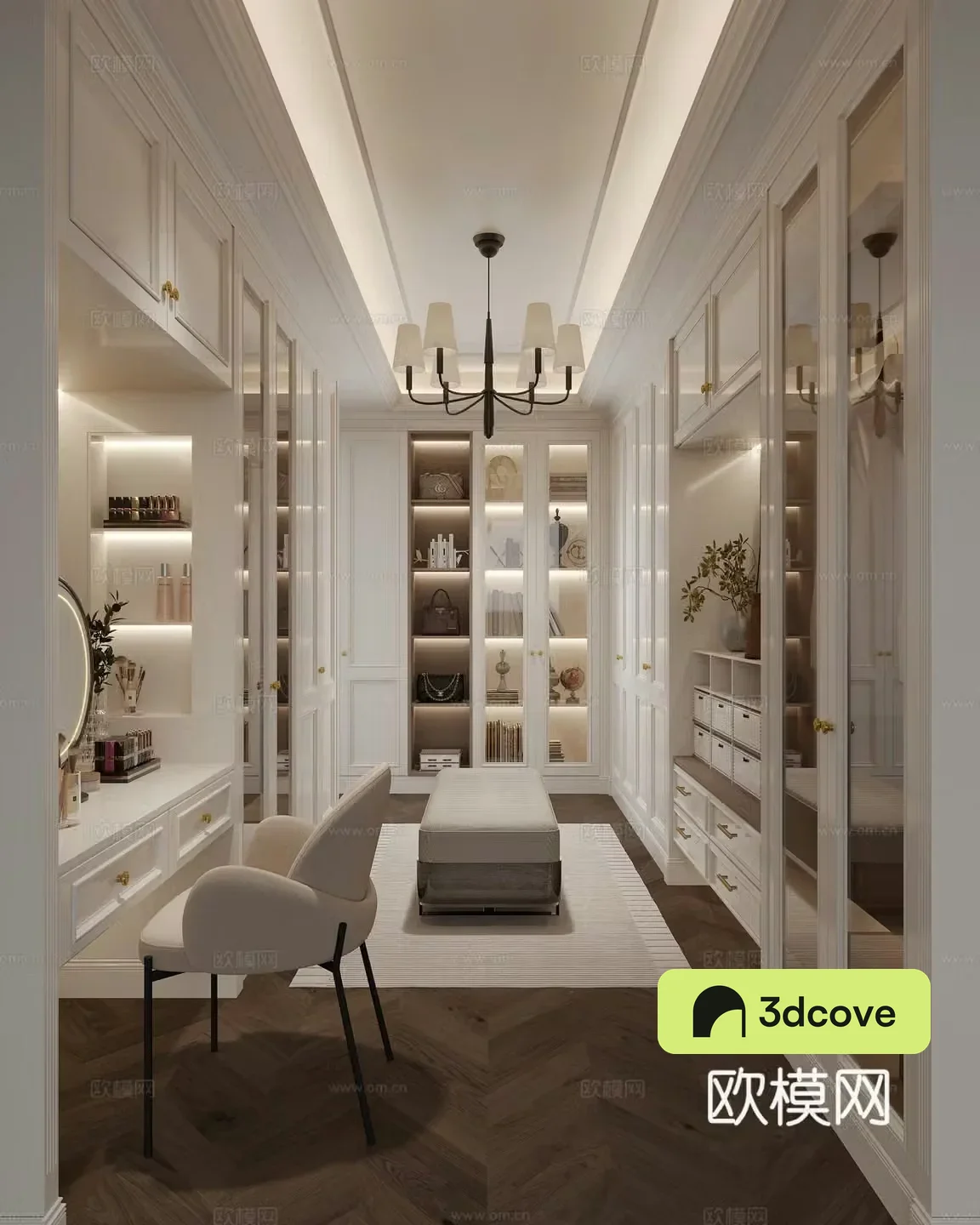 French cloakroom