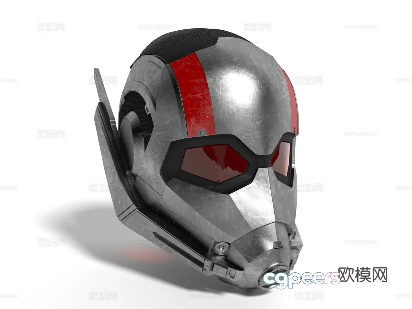 Modern style toy helmet 3d model