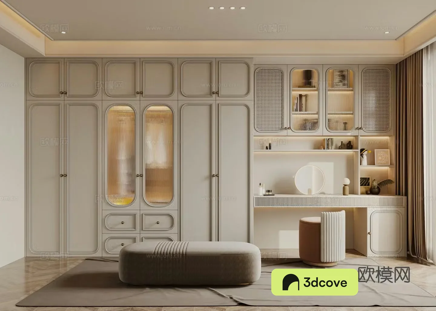 French cloakroom