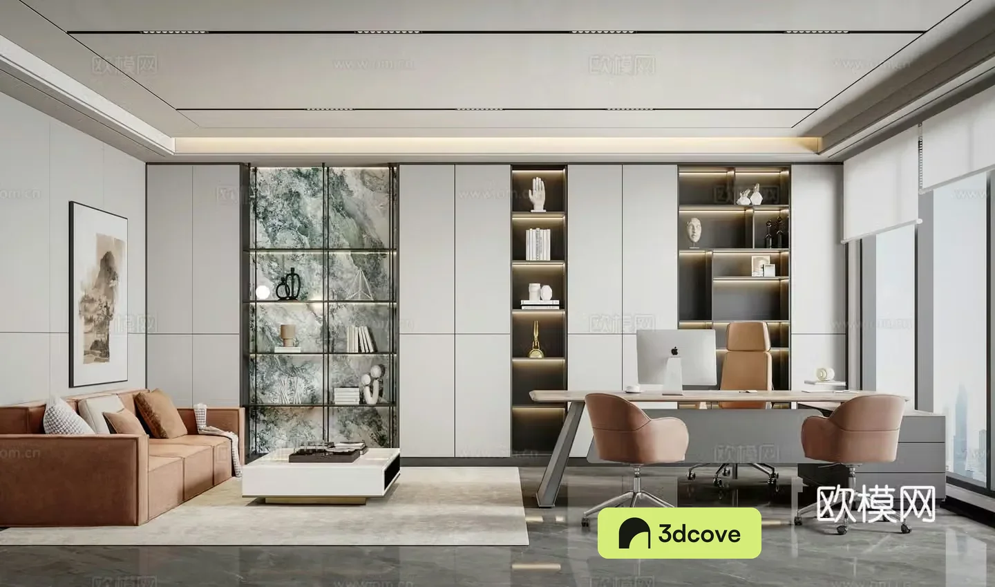 Modern manager office