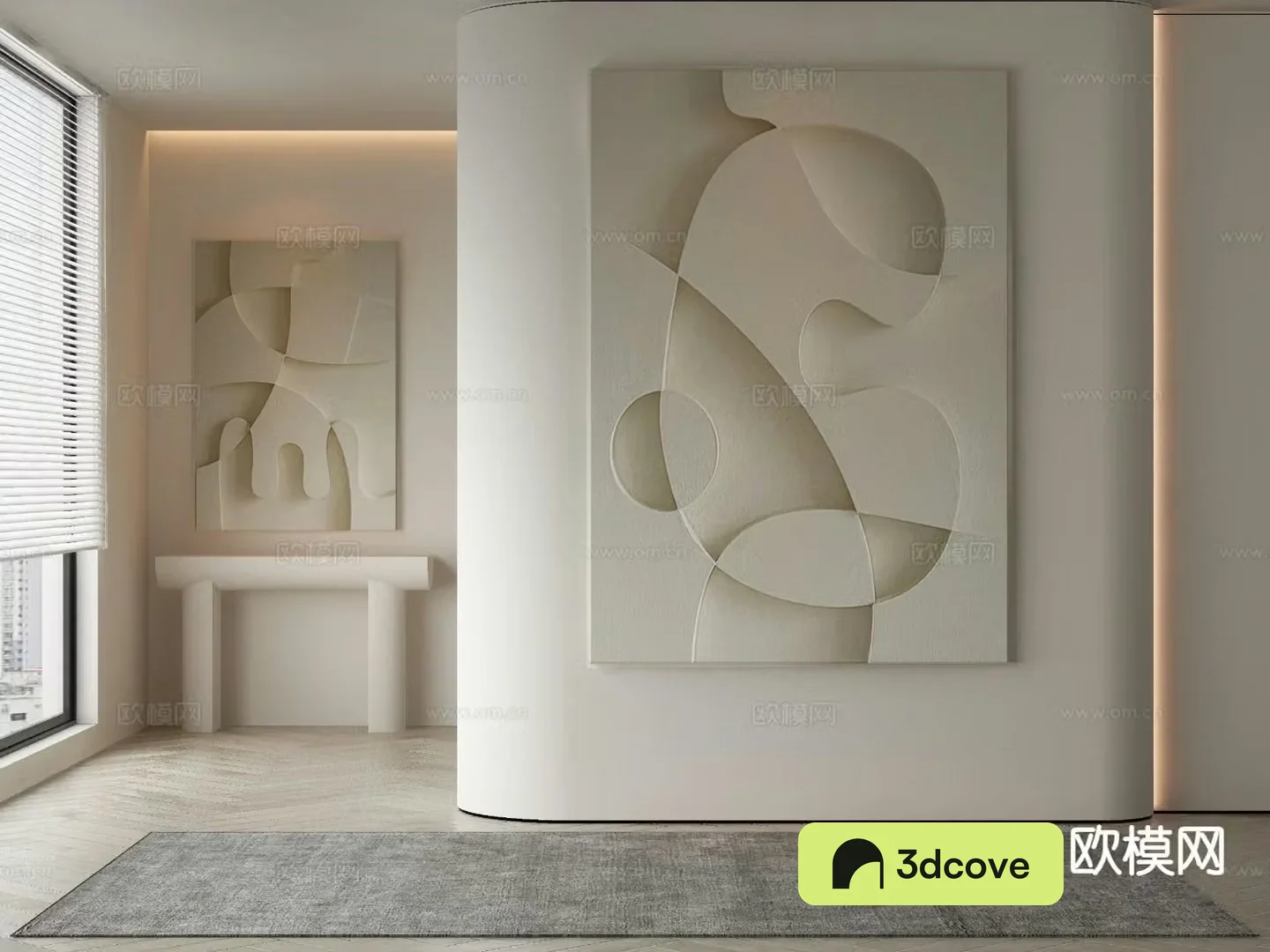 Modern decorative painting three-dimensional painting