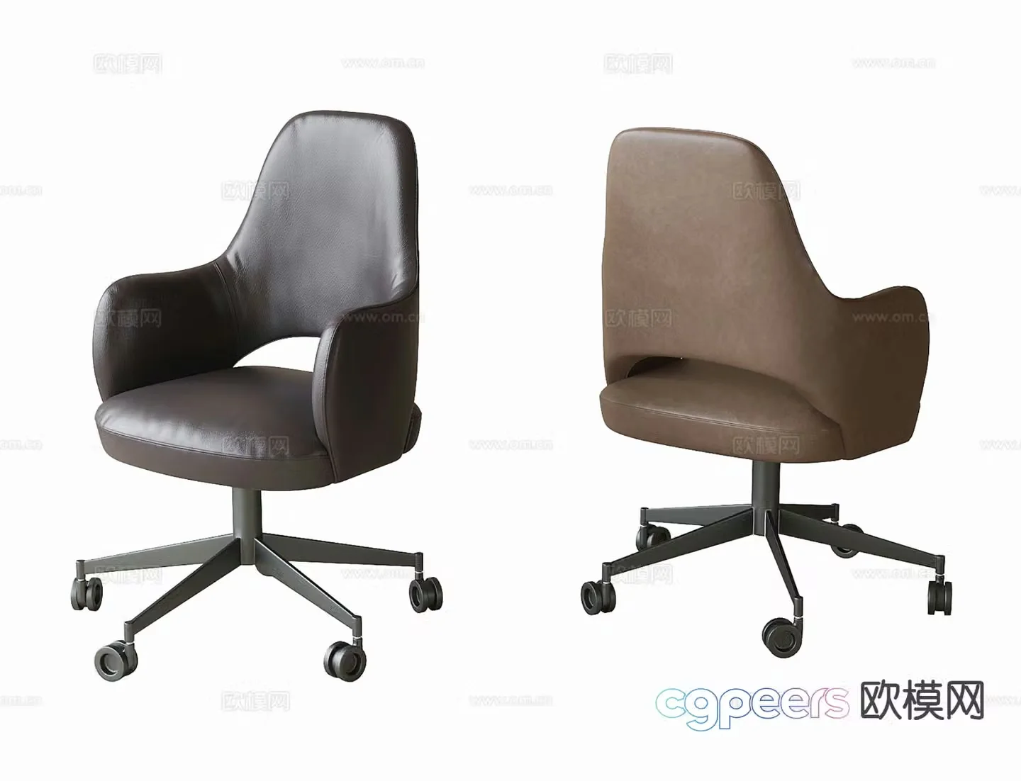 Office chair shift chair staff chair 3d model