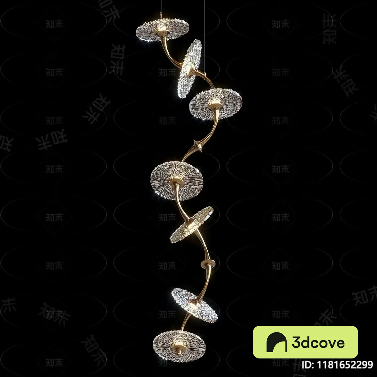 Gold Light Fixture