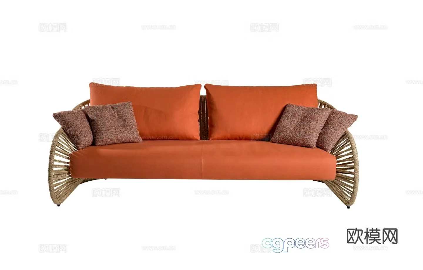 Visionnaire Stankar multiplayer sofa 3d model