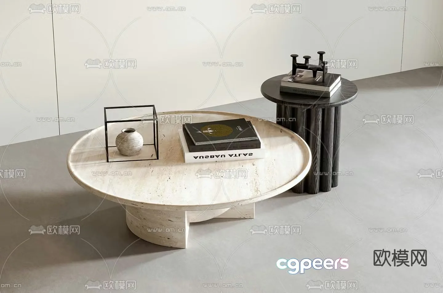 3D model of mother-in-law coffee table