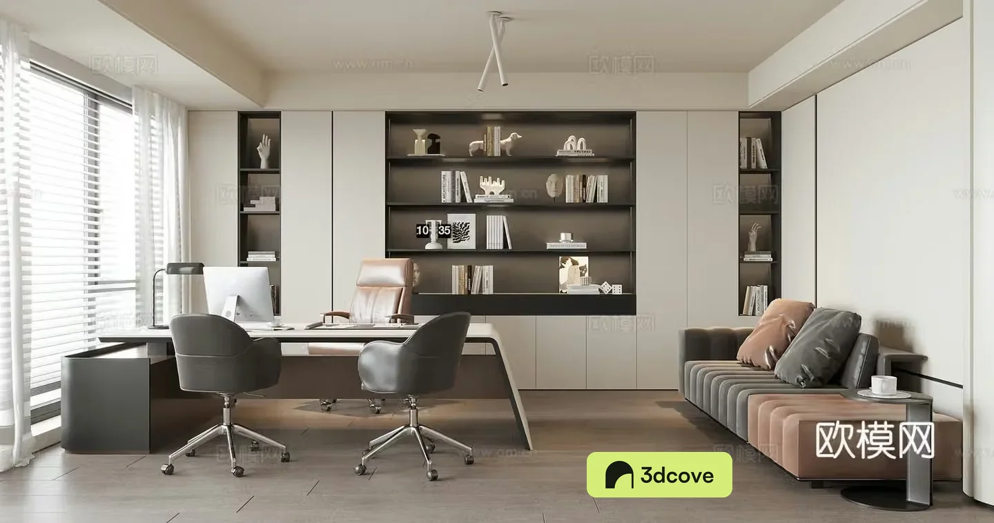 Modern General Manager Office Boss Office Desk and Chair Office Chair
