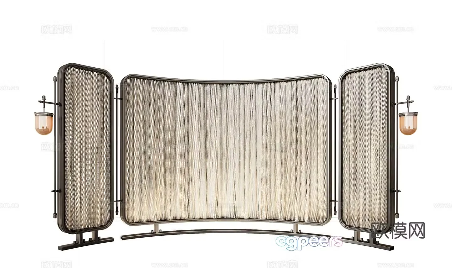 Miloti glass screen 3d model