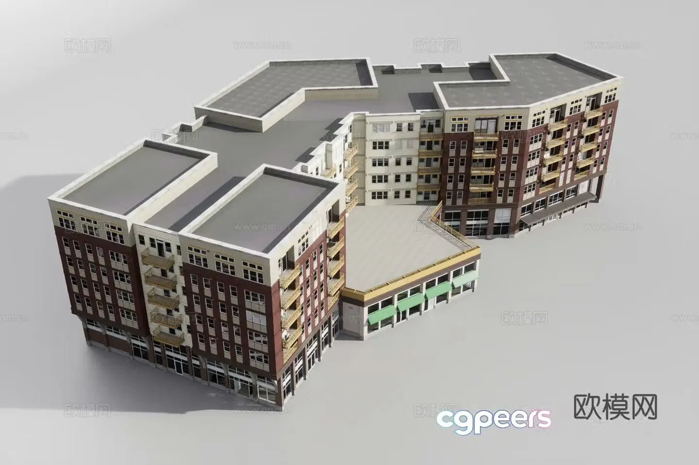 Office building 3d model
