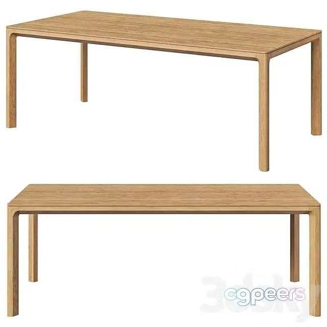 3ds Max Free – Restoration Hardware Dining Table Padua