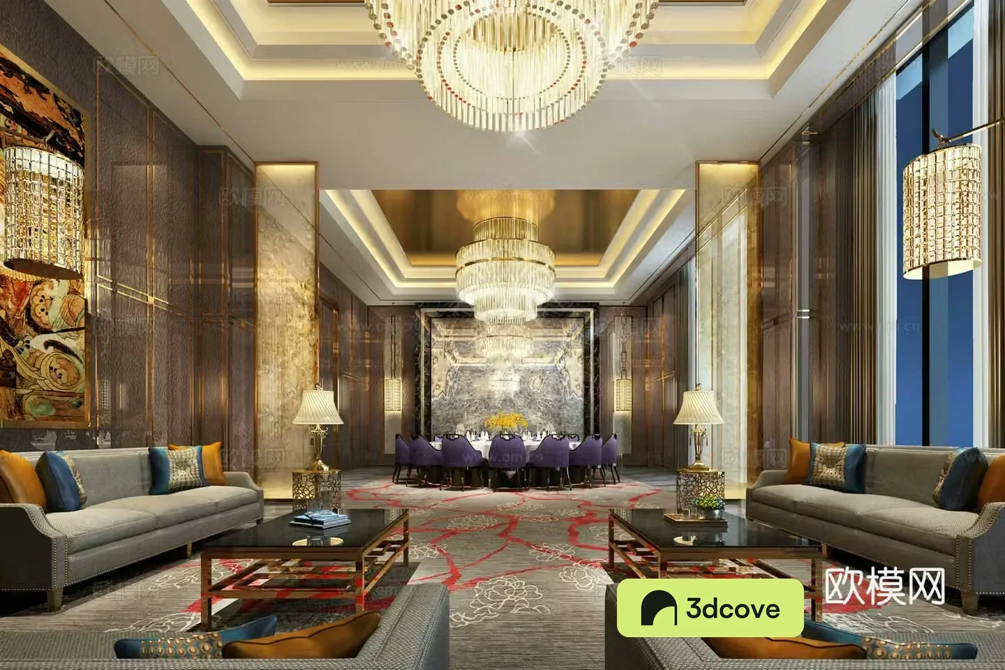 Restaurant private dining room