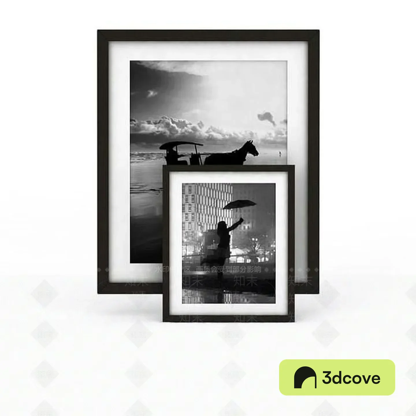 A Black And White Photo Collage