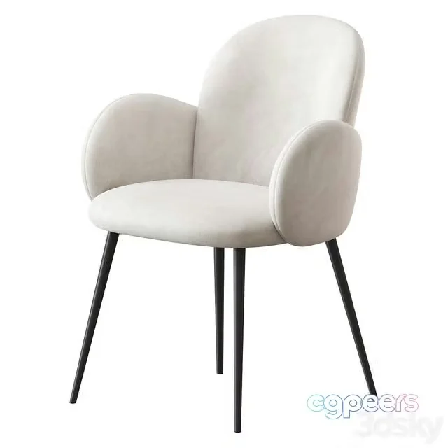 3ds Max Free – Chair Wave Stoolgroup