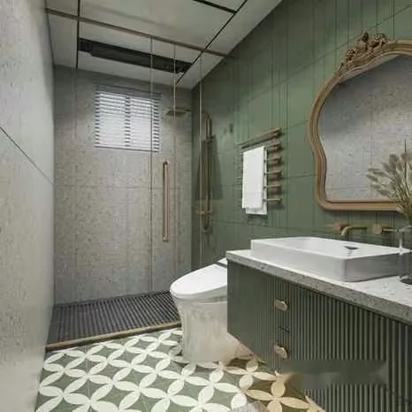 Modern Bathroom 3D Model – 7253 – VRAY Render