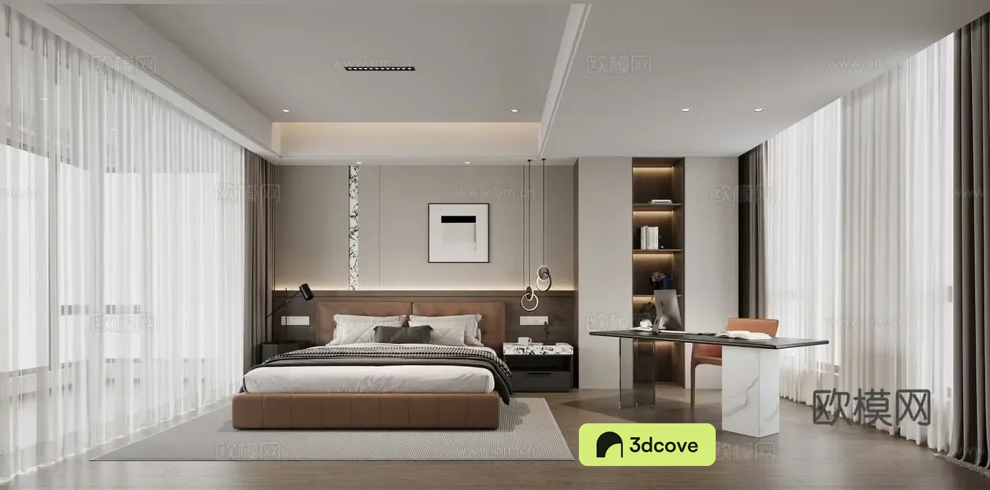 Modern bedroom