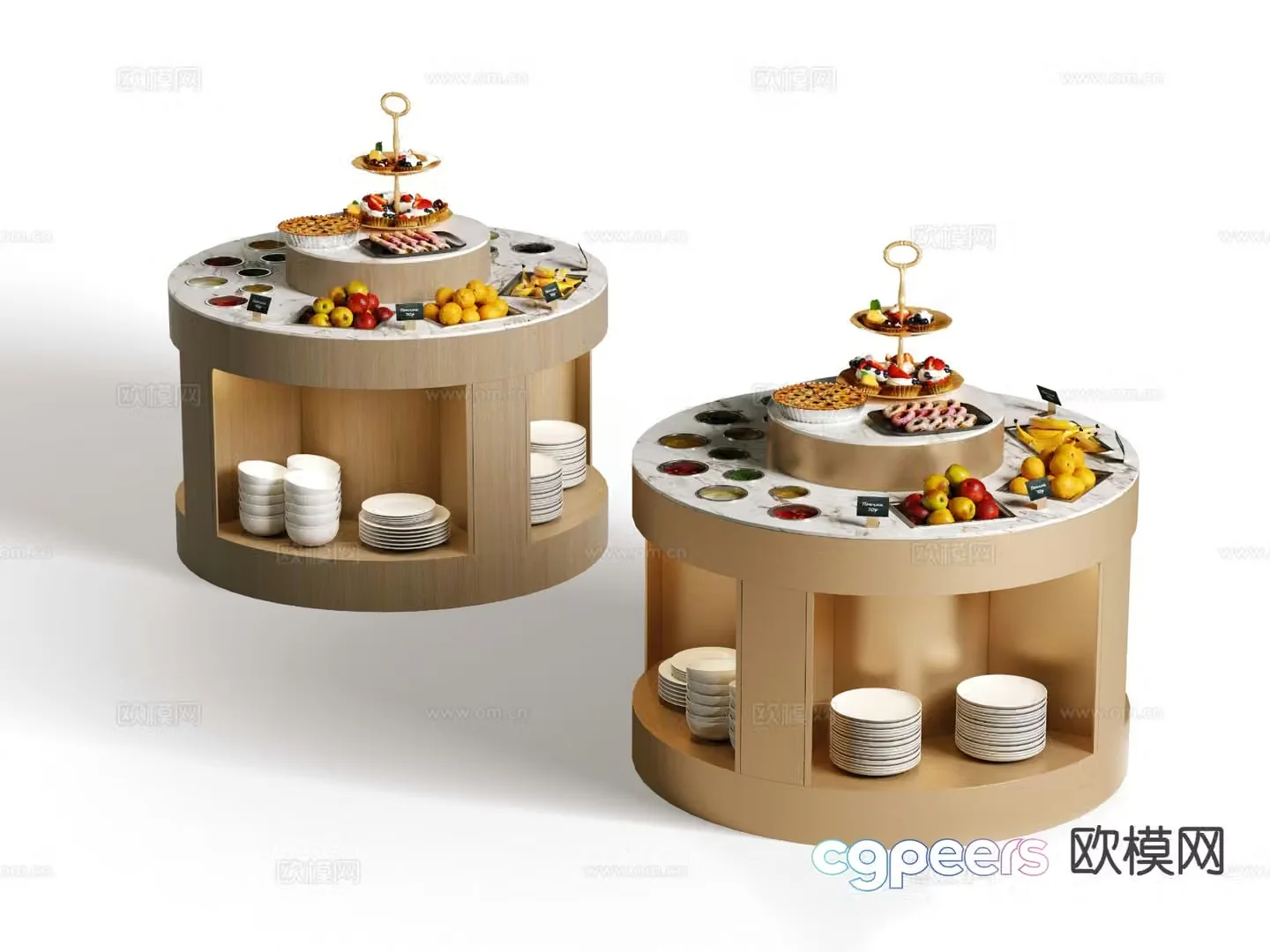 Small ingredients seasoning 3d model