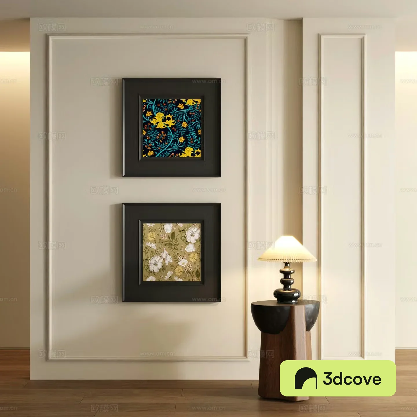 medieval style decorative painting
