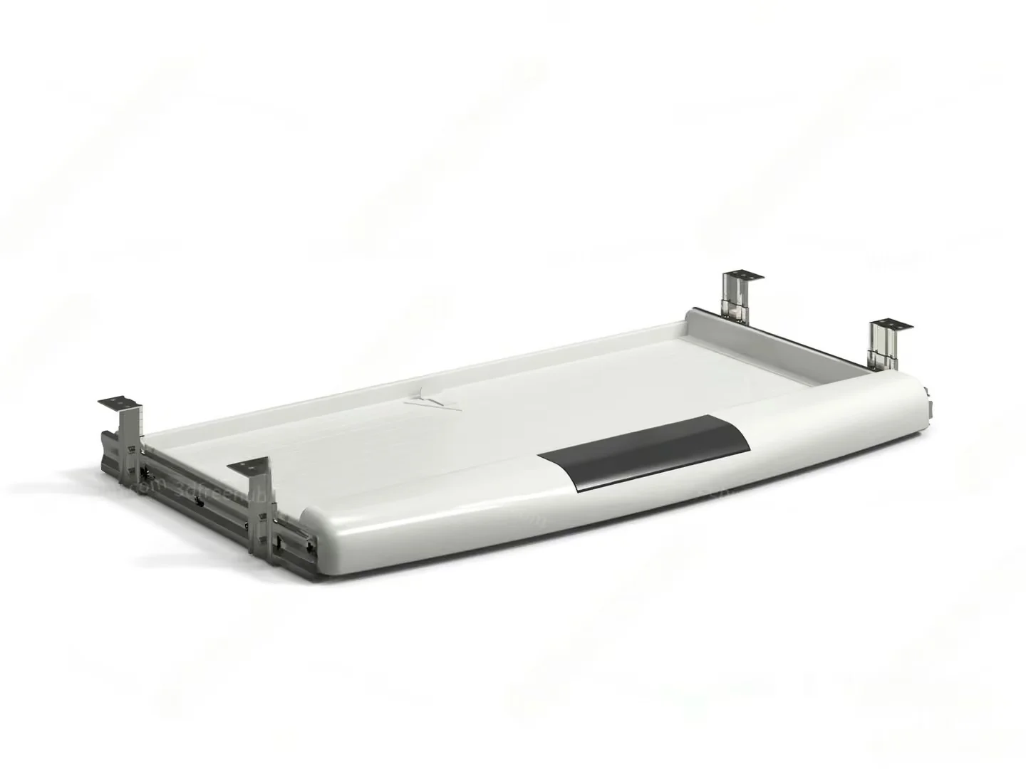 White Metal Tray 3D Model – 10991 – VRAY Render