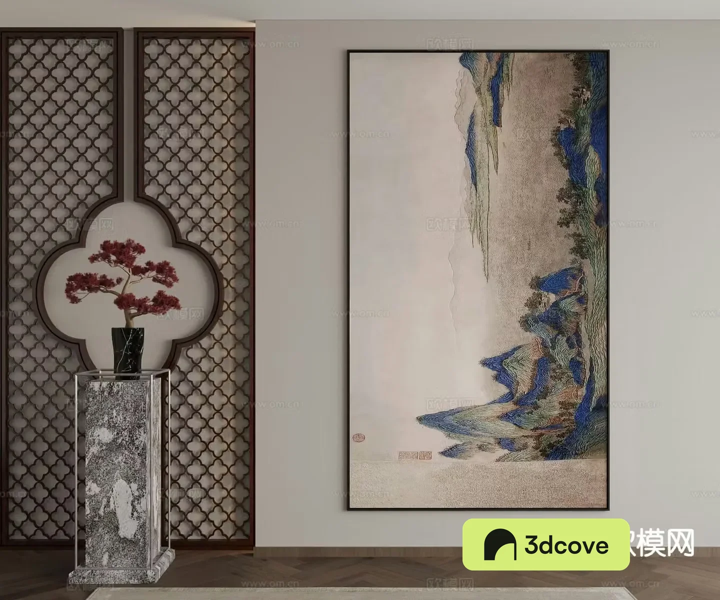 New Chinese style decorative painting landscape painting hanging painting