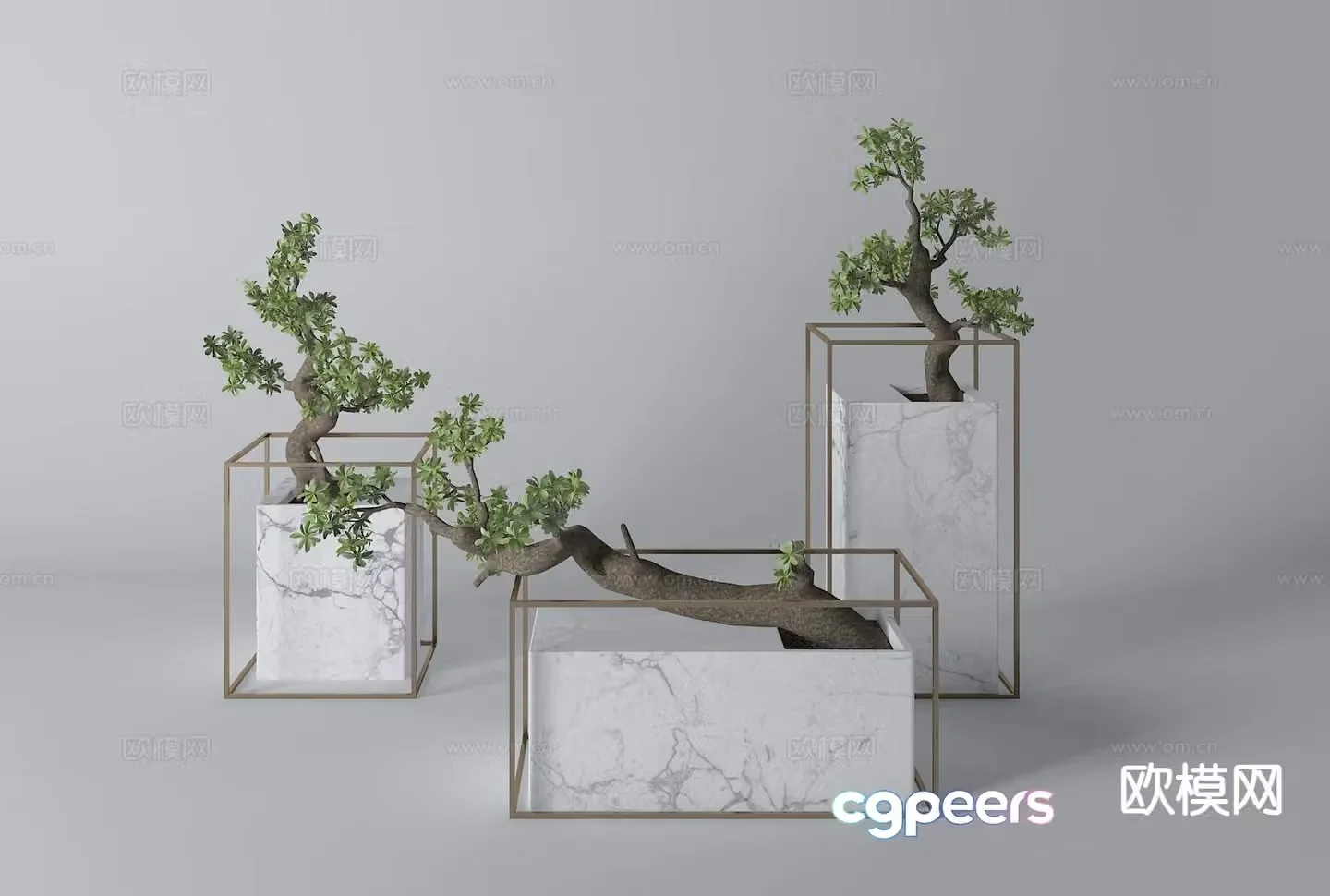 New Chinese style decoration 3d model