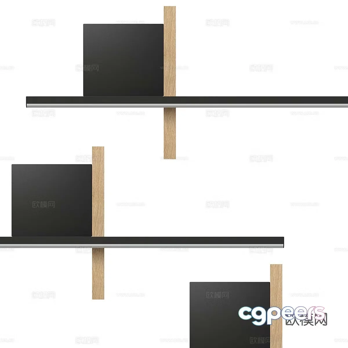 Simple wall lamp 3d model