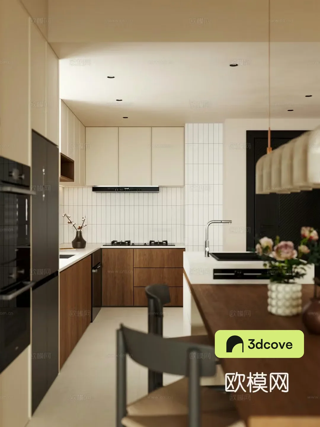 Medium cream home living room sofa coffee table combination TV cabinet TV background wall sofa background