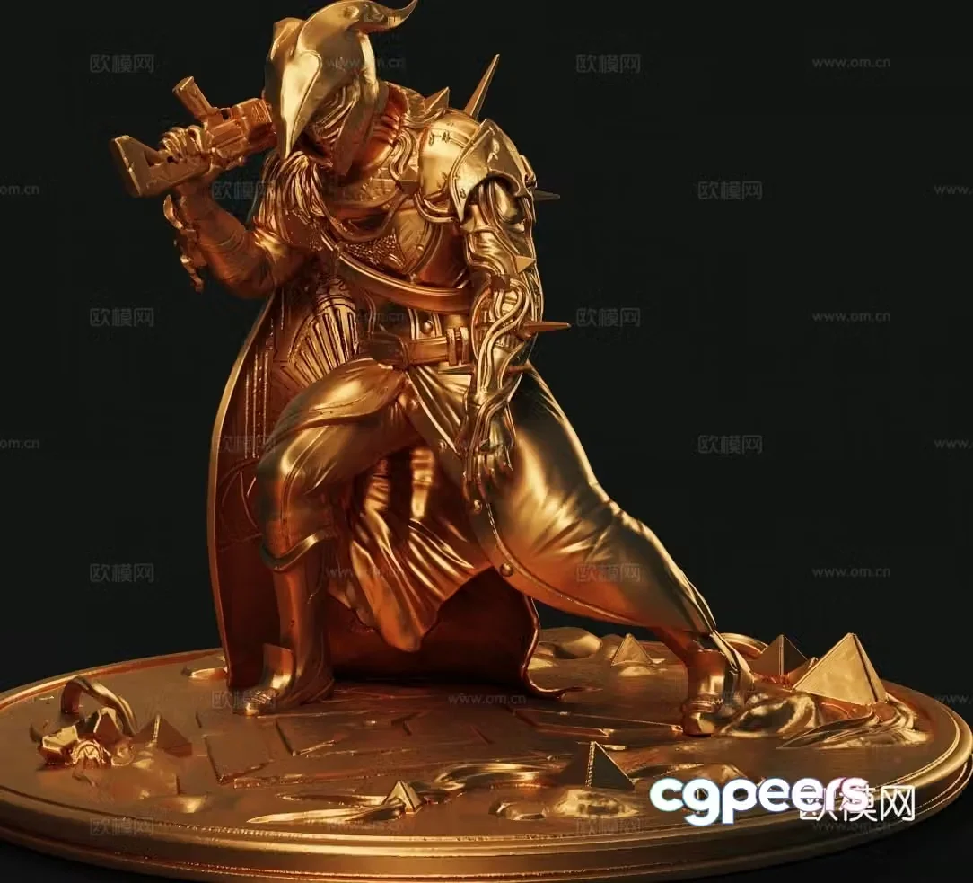 Game character sculpture Game character 3D model