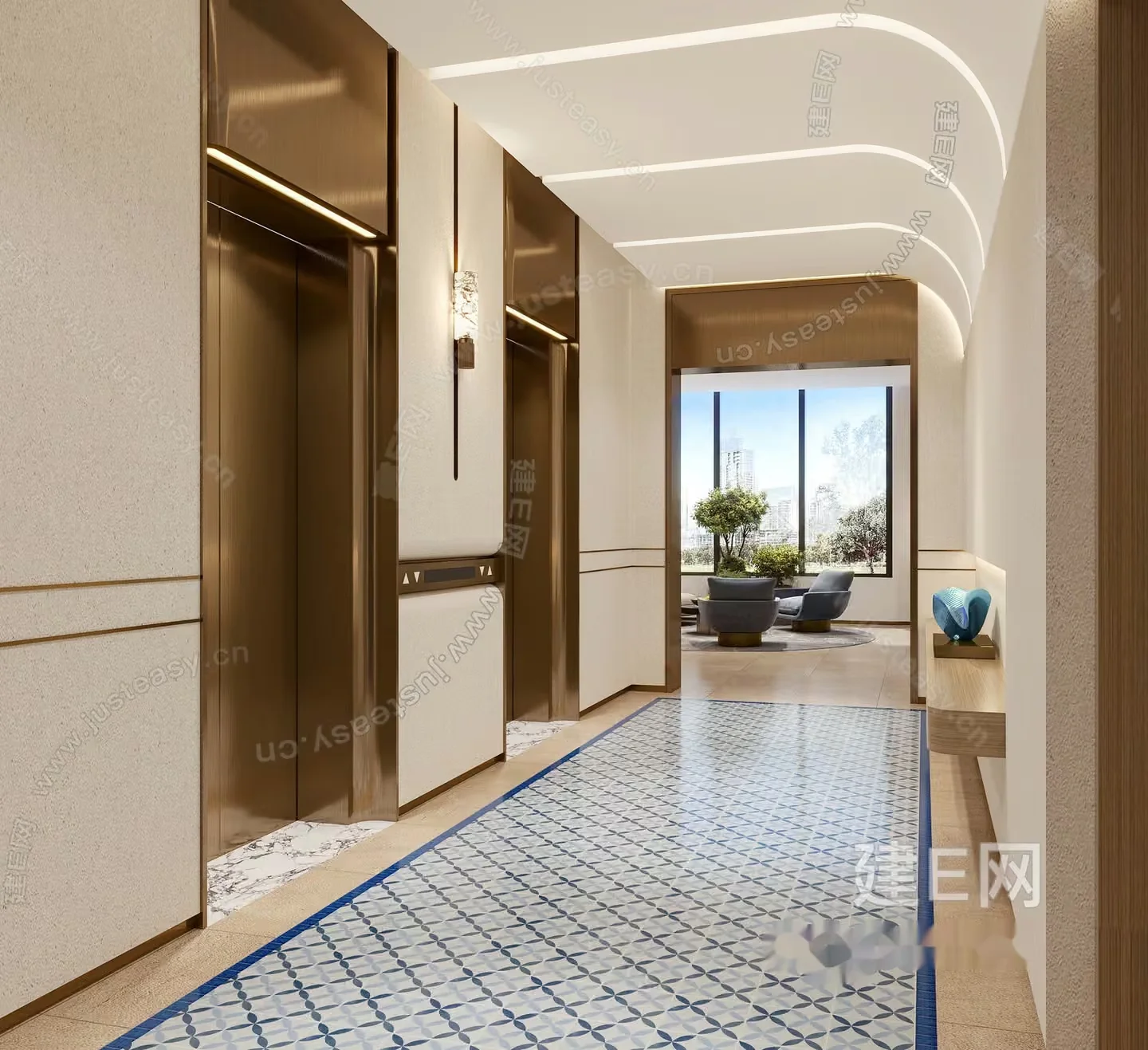 Modern Interior Design 3D Model – 17977 – VRAY Render
