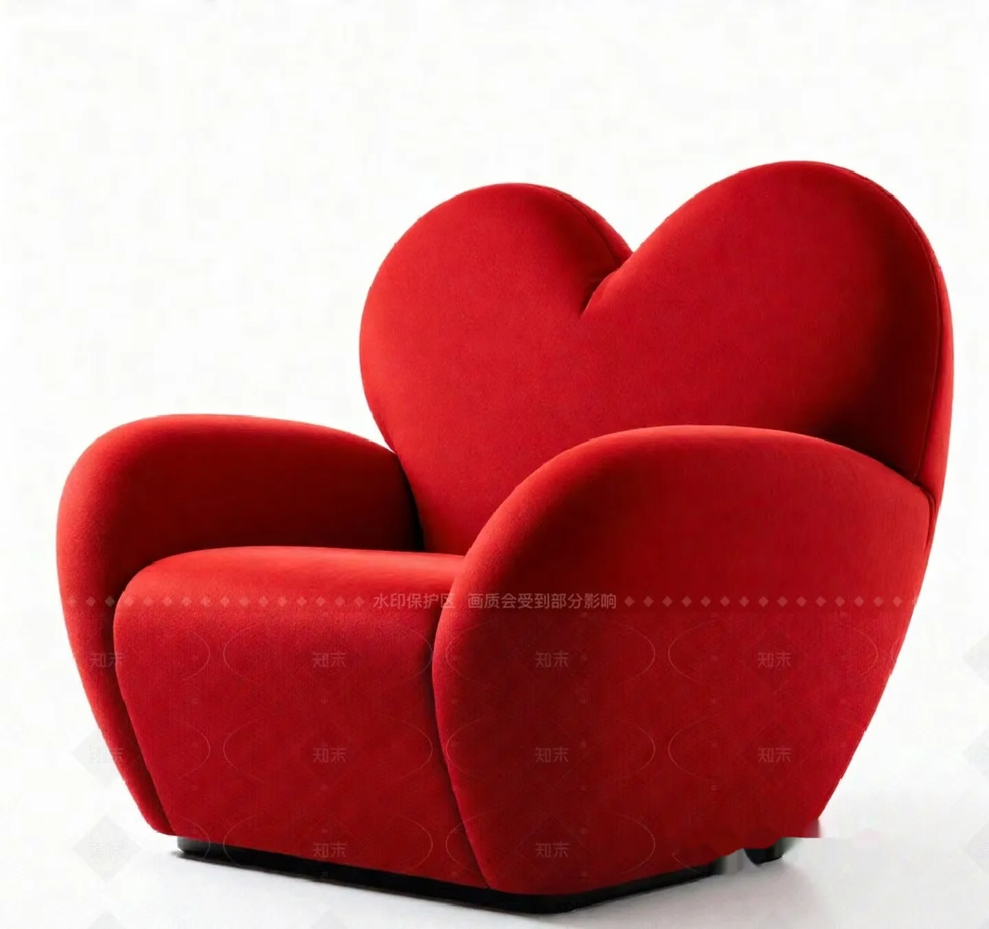 Red Velvet Armchair 3D Model – 4148 – VRAY Render