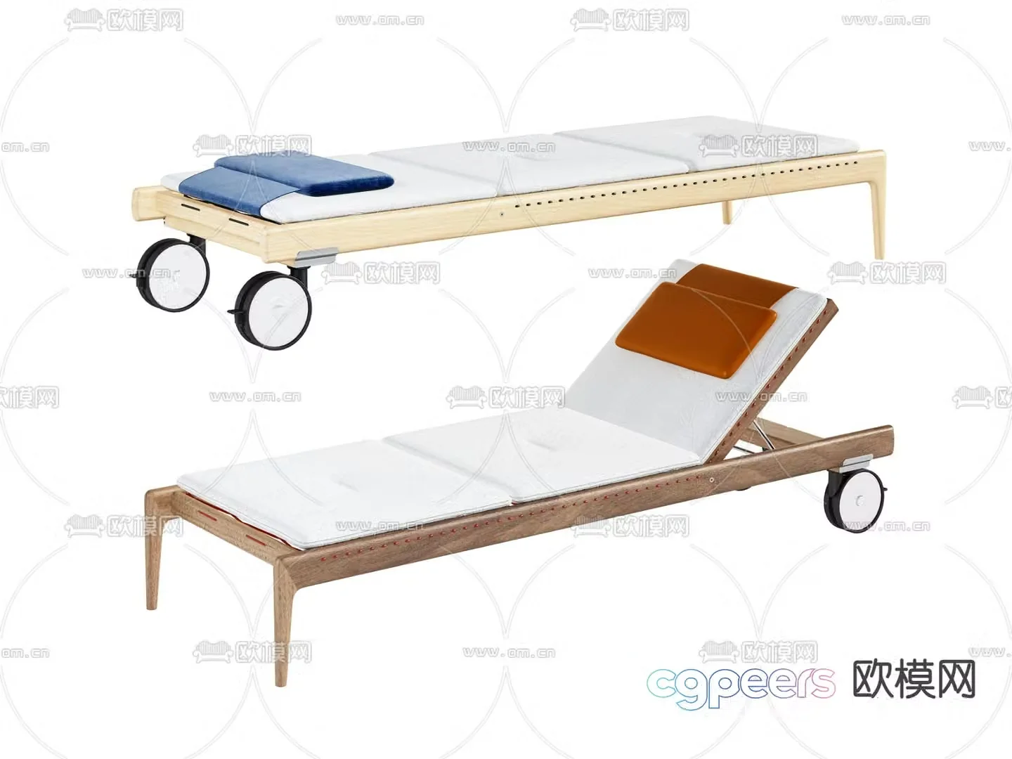 Modern lounge chair 3d model