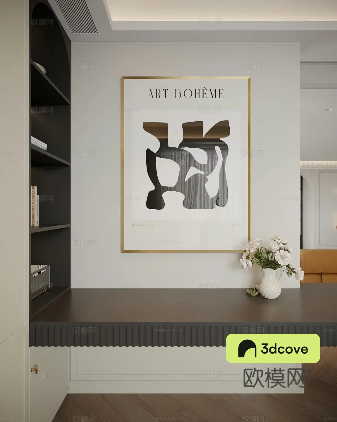 Modern light luxury decorative paintings