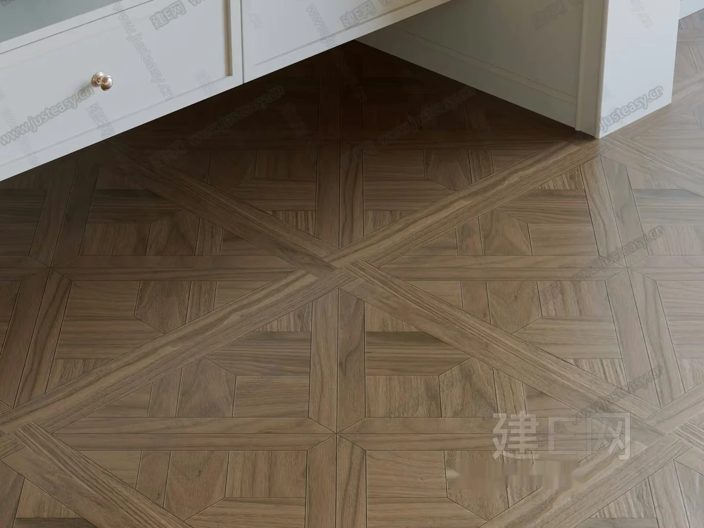Wooden Floor Pattern 3D Model – 6070 – VRAY Render