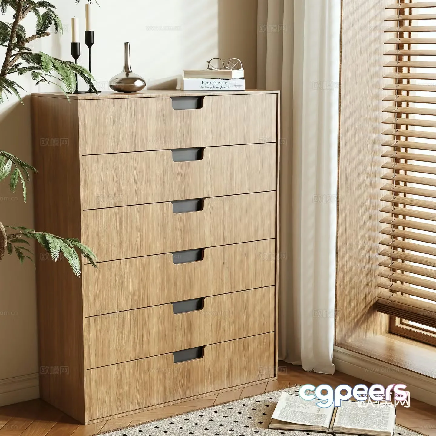 Storage cabinet 3d model