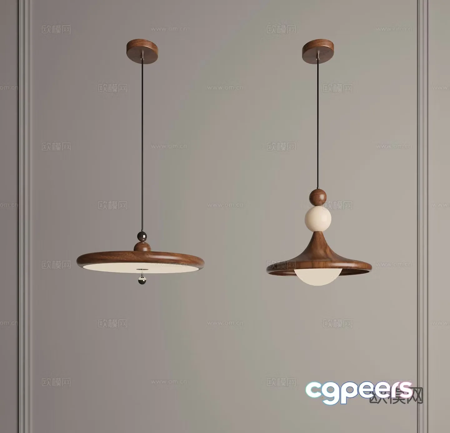 Decorative chandeliers Restaurant chandeliers Retro chandeliers UFO chandeliers Middle chandeliers Wasabi chandeliers 3D model