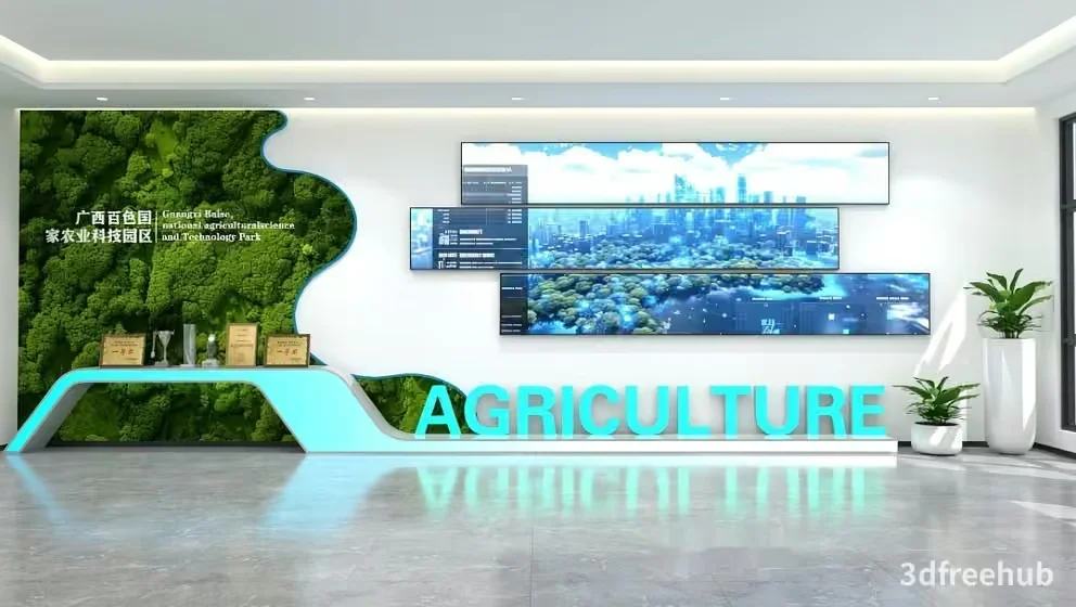 Agriculture 3D Model – 6614 – VRAY Render