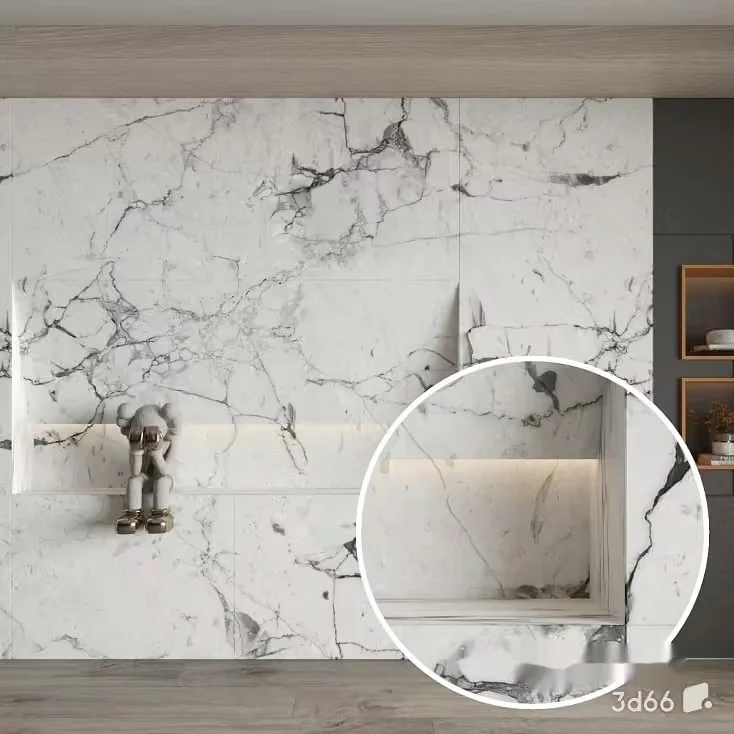 Modern Marble Wall 3D Model – 22068 – VRAY Render