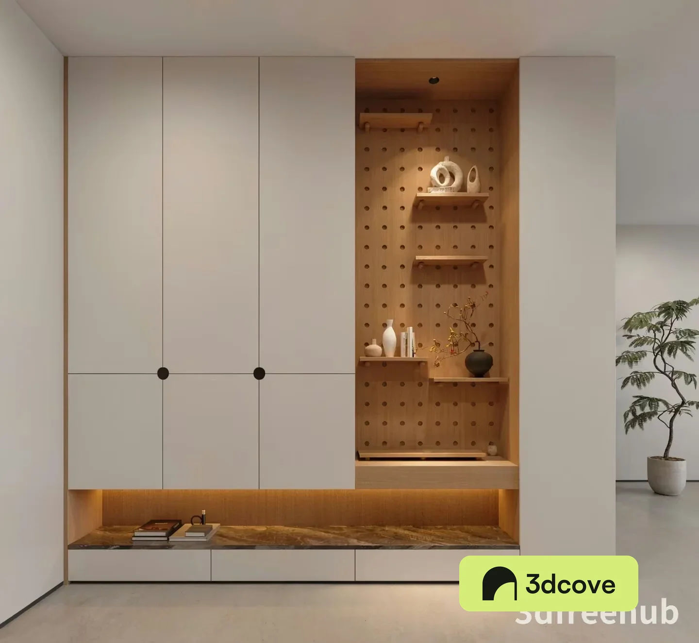 Modern Minimalist Storage Unit