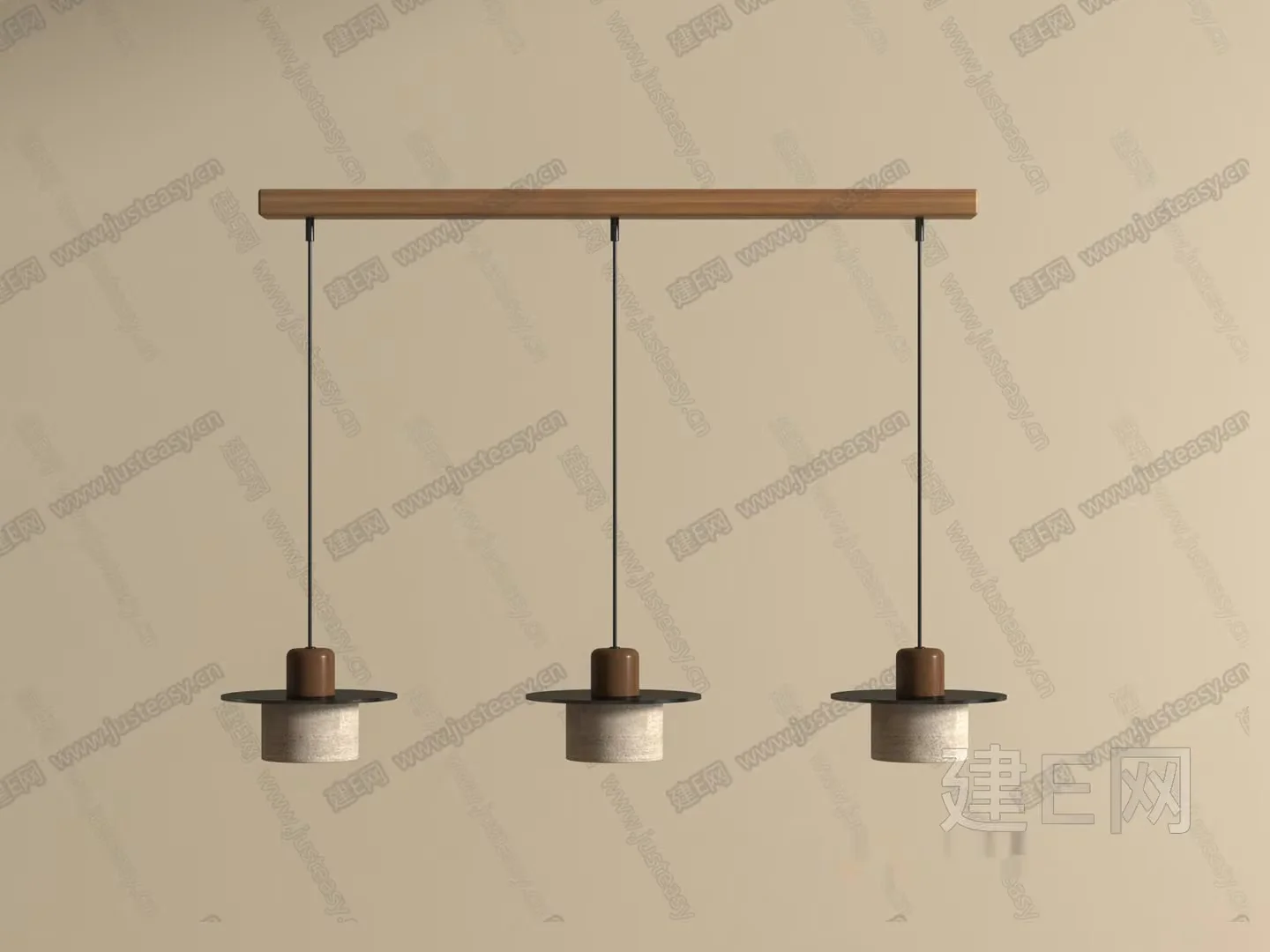 Modern Light Fixture 3D Model – 5418 – VRAY Render