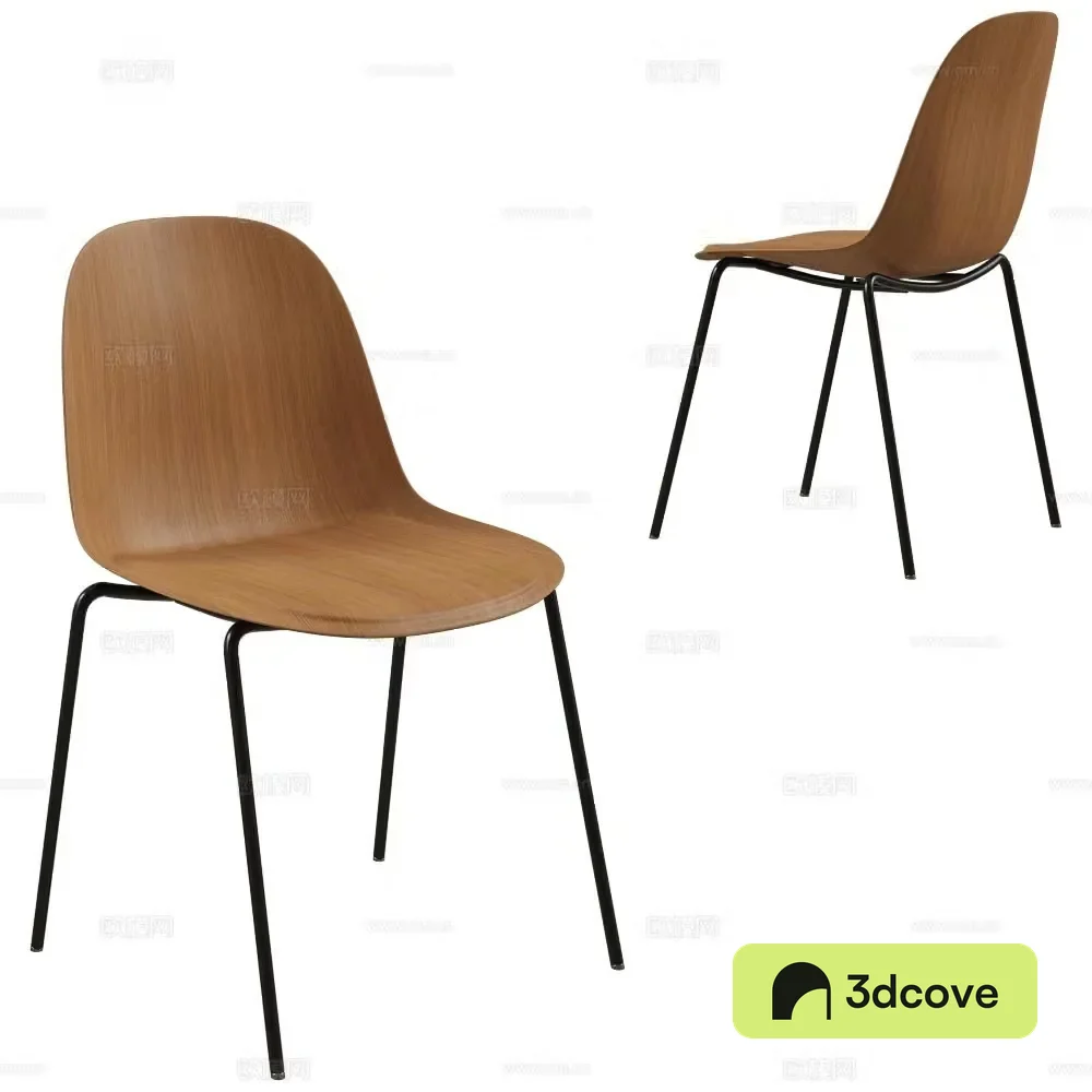MDF Italia single chair dining chair