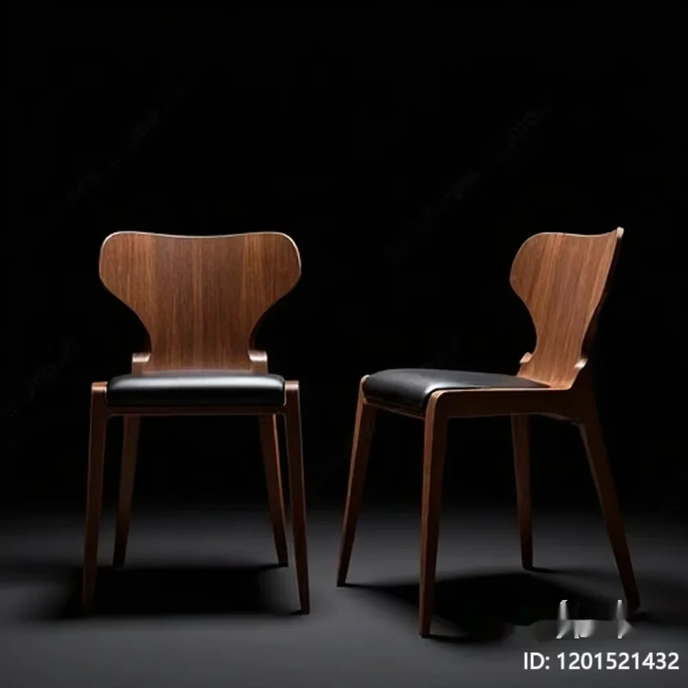 Modern Wooden Chairs 3D Model – 11442 – VRAY Render