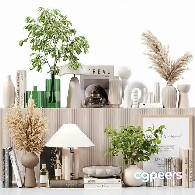 3ds Max Free – Decorative set 34
