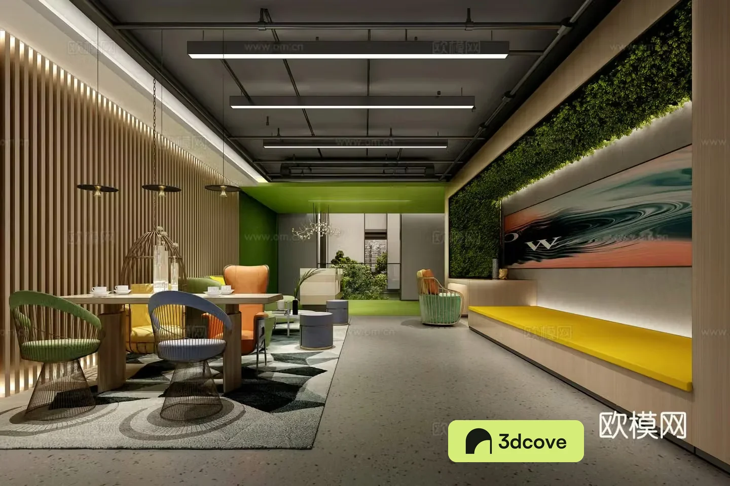 Modern office area