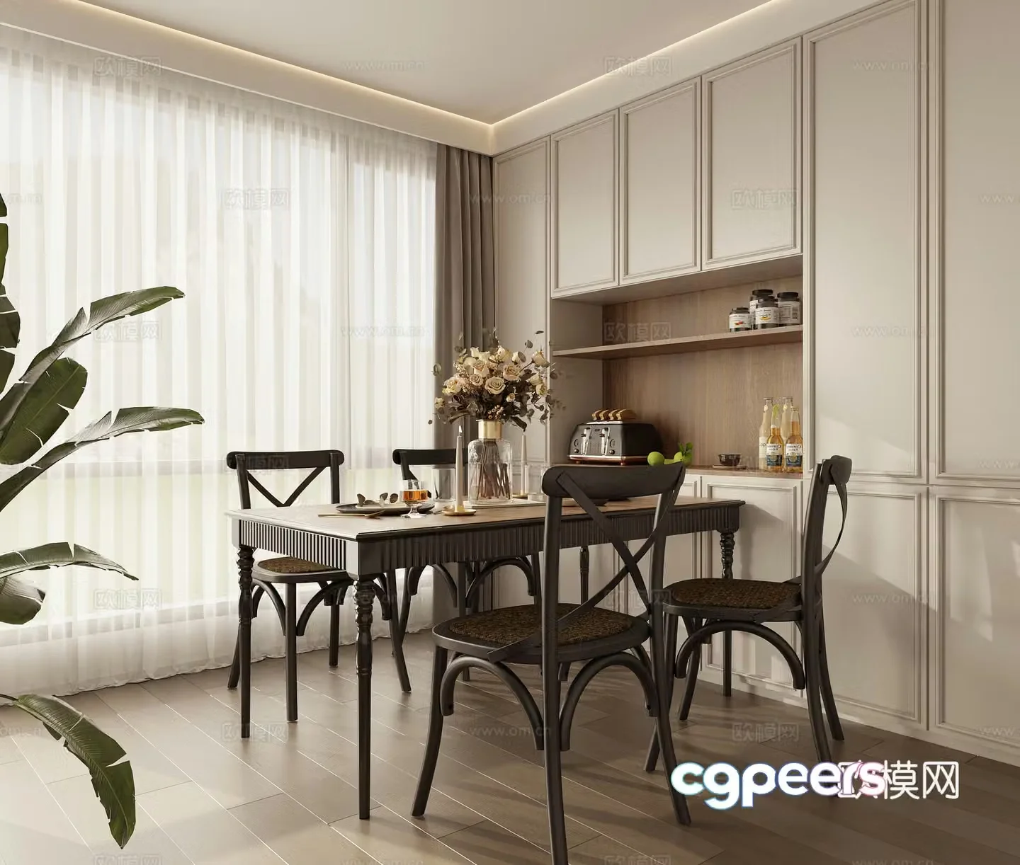 Restaurant 3d model