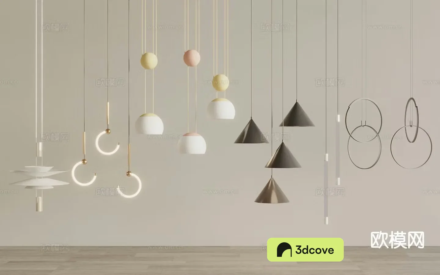 Cream style small chandelier