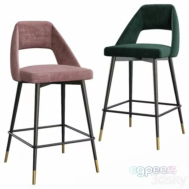3ds Max Free – COUNTER STOOL AVORIO